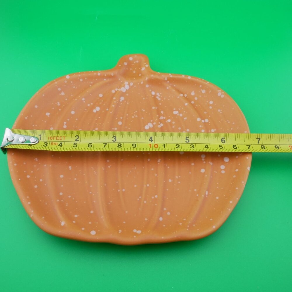 Ankyo Development Harvest Thanksgiving Set Of 5 Pumpkin Nuts Candy 7" Plates - Picture 12 of 12